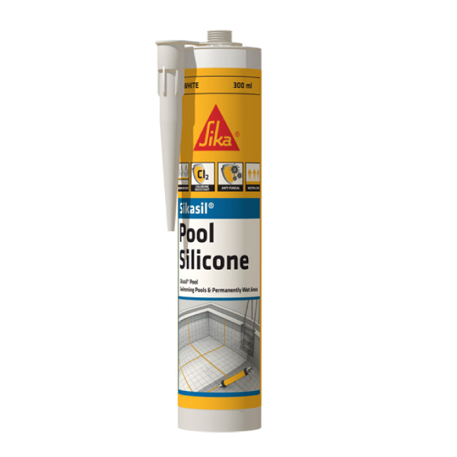 Sika SIKASIL Pool Joint Silicone Sealant 12 x 310ml Cartridge